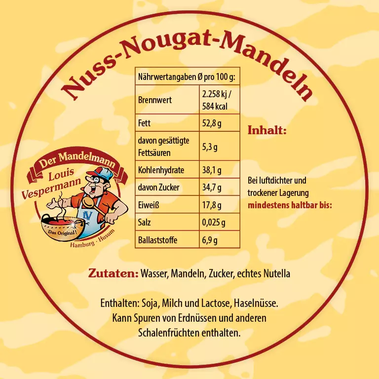 Nuss-Nougat-Mandeln